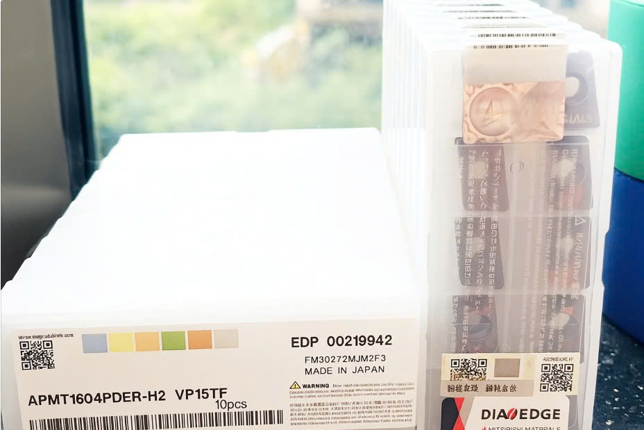 text Mảnh dao phay Mitsubishi APMT1604PDER-H2 VP15TF