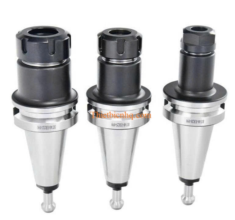 Bầu Kẹp Dao Phay BT40-ER (40Cr) Bầu kẹp dao phay BT40-ER bằng thép hợp kim 40Cr cho máy phay CNC độ chính xác cao, giá thành rẻ