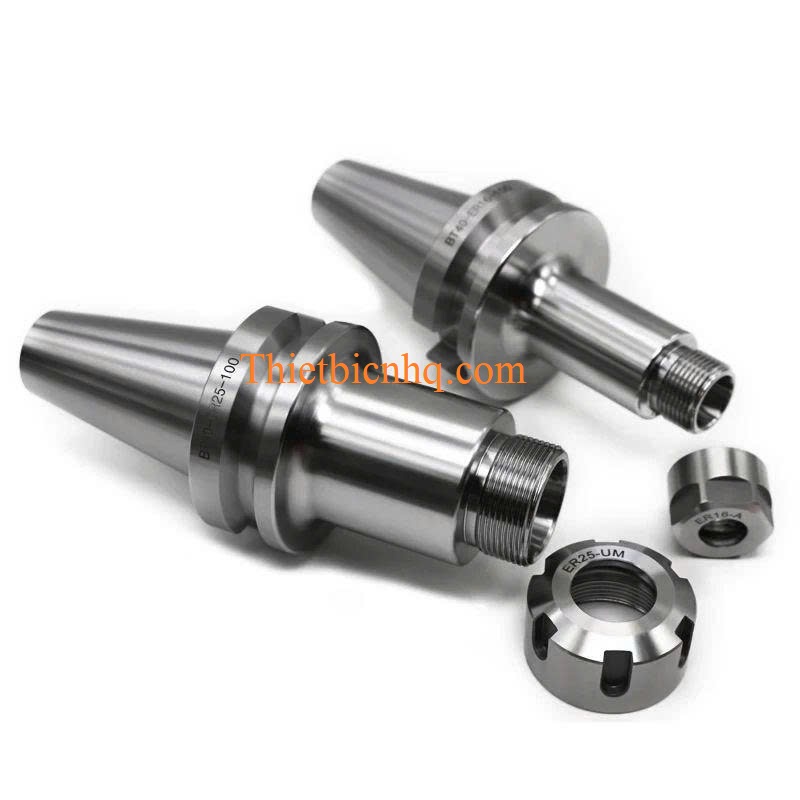 Bầu kẹp BT30 và đai ốc ER Nut Bầu kẹp BT30 kết hợp đai ốc ER Nut chính xác cao