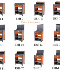 Các loại mẫu xe đẩy bầu kẹp CNC E8H