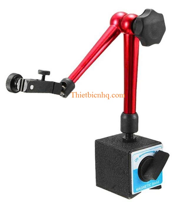 Đế từ gá đồng hồ so chính xác cho máy tiện máy phay CNC Đế từ gá đồng hồ so lực hút mạnh dùng trong đo kiểm cơ khí CNC