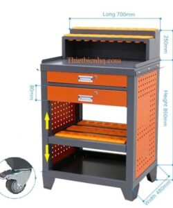Kích thước xe đẩy bầu kẹp E8H
