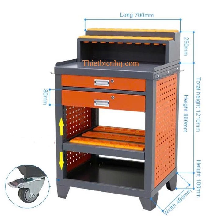 Kích Thước Xe Đẩy Bầu Kẹp CNC Kích thước xe đẩy bầu kẹp E8H