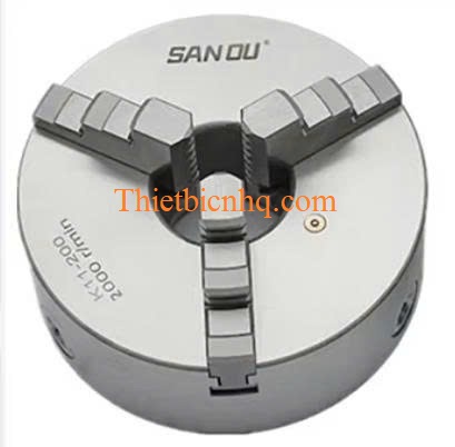 Mâm cặp 3 chấu K11-200 200mm tự định tâm Mâm cặp 3 chấu K11-200 tự định tâm đường kính 200mm cho máy tiện CNC