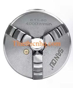 Mâm cặp 3 chấu K11-80 D80 tự định tâm cho máy tiện