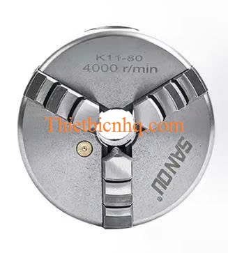 Mâm cặp 3 chấu K11-80 D80 Mâm cặp 3 chấu K11-80 D80 tự định tâm cho máy tiện